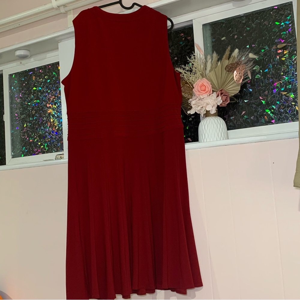 Jones New York Maroon Dress Woman (20W)